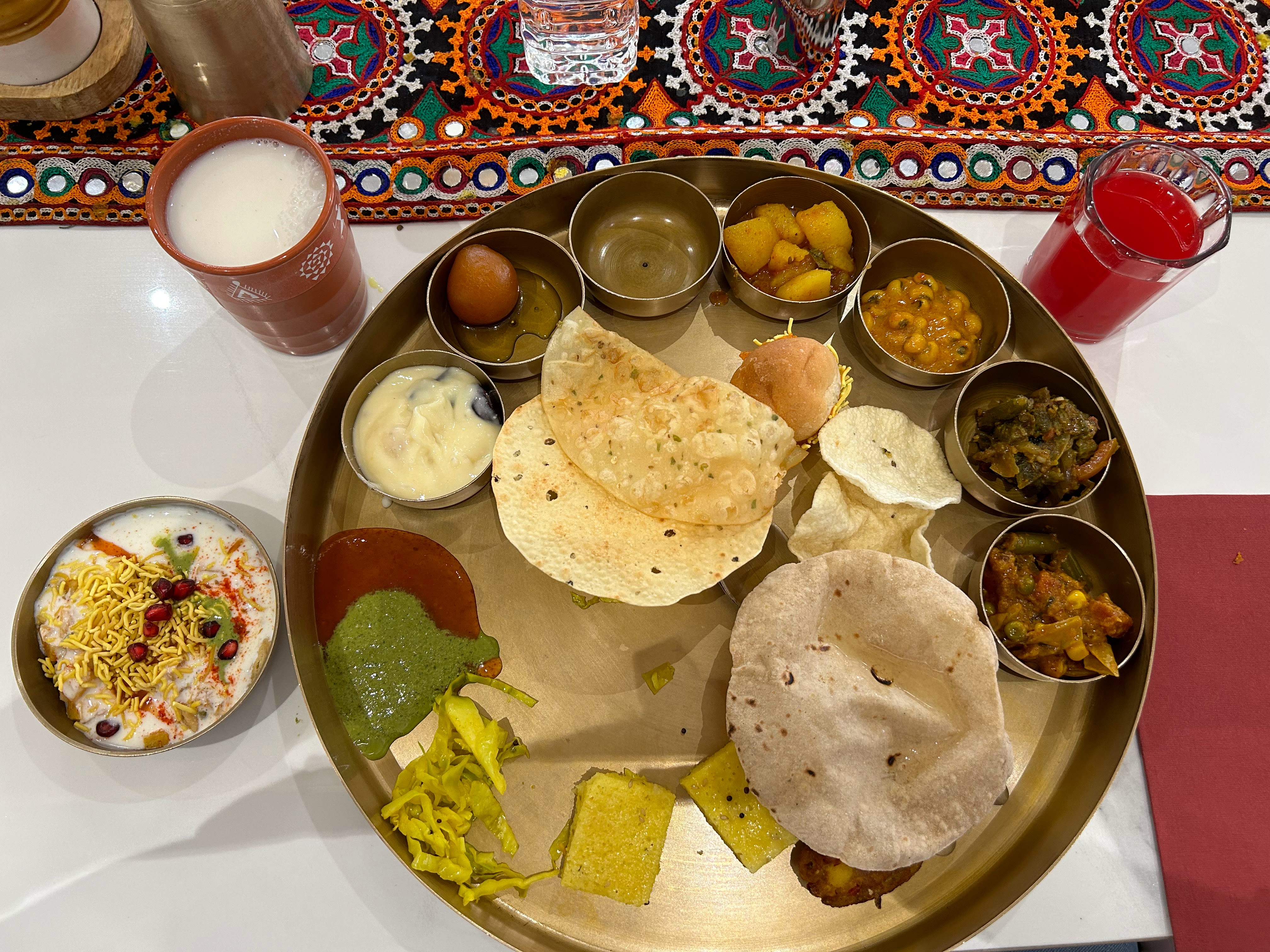 Gujarati thali